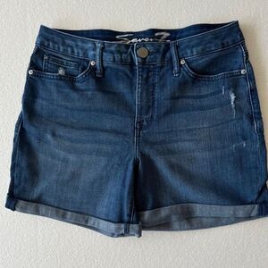 SEVEN7 Distressed Jean Shorts Size 8